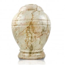 Alluvium Marble Cremation Urn - Large