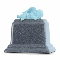 Peaceful Rest Baby Boy Cremation Urn