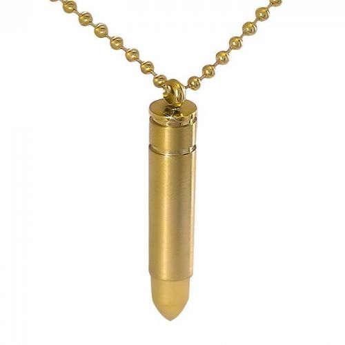 Golden Bullet Pendant Urn -  - 20822