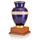 Black Mother of Pearl Urn -  - 22724