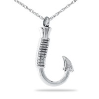 Fishing Hook Steel Keepsake Cremation Urn
