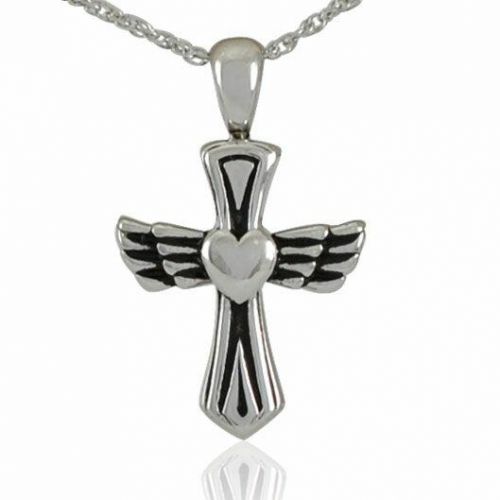 Cross Of The Phoenix Silver Keepsake -  - 88932