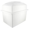 Double Burial Vault - White
