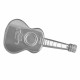 Acoustic Guitar Keepsake Urn -  - 7685