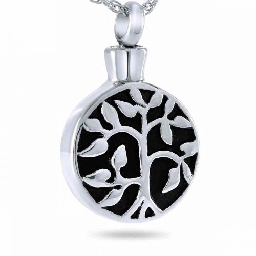 Ancestral Tree Radiant Keepsake Cremation Chamber Jewelry Necklace -  - 42002