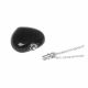 Black Heart Necklace Keepsake Cremation Jewelry -  - 44304