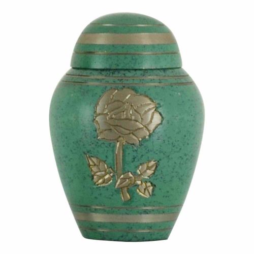 Celtic Golden Rose Keepsake Cremation Urn -  - 7816