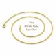 Delicate Feather Gold Keepsake Cremation Jewelry Necklace -  - 1089