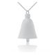Large Silver Bell Keepsake Ornament -  - 22982