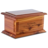 Alexandria Cedar Cremation Urn
