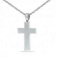 Timeless Silver Cross Keepsake Cremation Urn