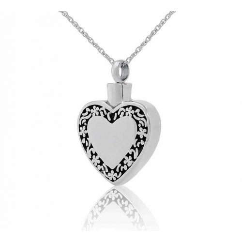 Eternal Love Pendant Cremation Chamber Jewelry Necklace -  - 40078