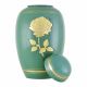 Green Golden Rose Cremation Urn -  - 5701