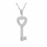 Key to Heaven Keepsake Cremation Chamber Jewelry Necklace