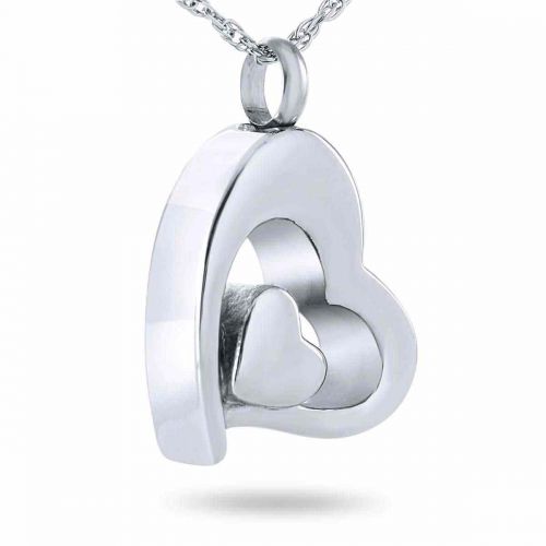 Love Lives On Pendant Cremation Chamber Jewelry Necklace -  - 44010