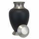 Modern Black Cremation Urn -  - 80024
