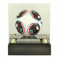 Soccer Ball Glass Display Cremation Urn (Ball not included)