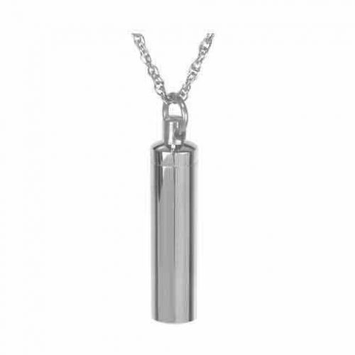 Steel Cylinder Jewelry Cremation Urn -  - 60531