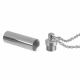 Steel Cylinder Jewelry Cremation Urn -  - 60531
