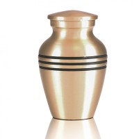 Timeless Brass Keepsake Cremation Urn