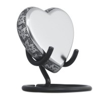 Maple Leaf Heart Keepsake Cremation Urn