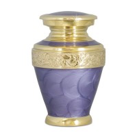 Large Size Purple Keepsake Cremation Urn