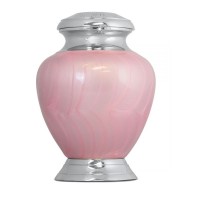 Arcadia Pink Infant Cremation Urn