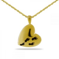 10K, 14K or 18K Gold - Life's Journey Solid Gold Keepsake Cremation