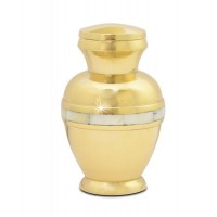 Golden Marble Grace Keepsake Cremation Urn