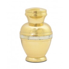 Golden Marble Grace Keepsake Cremation Urn