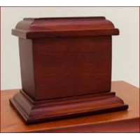 Light Wood Cremation Urn