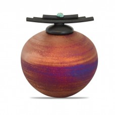 Earth's Memorial Raku Keepsake Cremation Urn