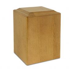 Plain Wood Cremation Urn