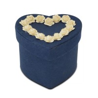 Blue Comfort Heart Paper Pet Cremation Urn