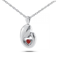 Mother's Love Steel Keepsake Cremation Urn