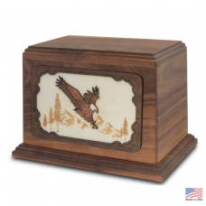3D Art Bald Eagle Cremation Urn