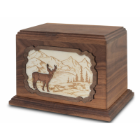3D Art Deer Cremation Urn