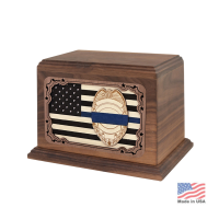 3D Art Fallen Officer Cremation Urn