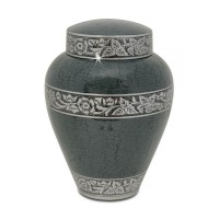 Forest Green Bounty Aluminum Cremation Urn