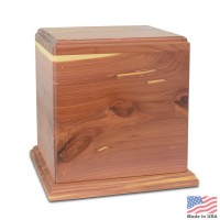 Mansfield's Cedar Cremation Urn