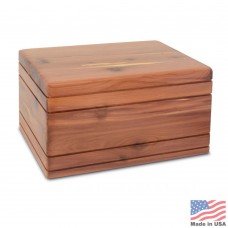 Whitney Cedar Wood Cremation Urn