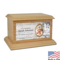 Rainier Life Treasured Cremation Urn - Oak