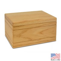 Whitney Oak Wood Cremation Urn Whitney Oak Wood Cremation Urn