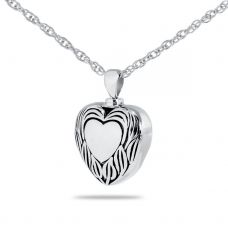 Loving Heart Steel Pendant