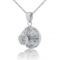 Ancient Celtic Steel Keepsake Cremation Urn