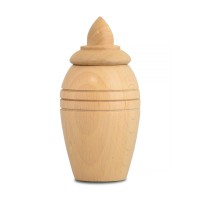 Plano Lightwood Keepsake Cremation Urn Plano Lightwood Keepsake Cremation Urn