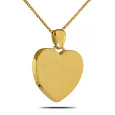 Love Heart Gold steel Pendant