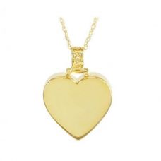 Impeccable Gold Steel Companion Heart