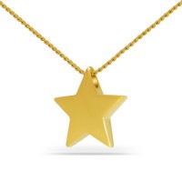 Star Solid Gold Keepsake Cremation Urn