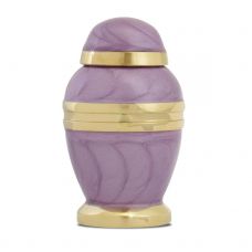 Small Purple Dome Brass Keepsake